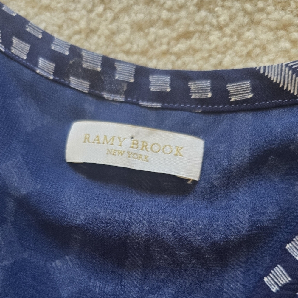 Ramy Brook Chandler Printed Silk Dress - Picture 7 of 13